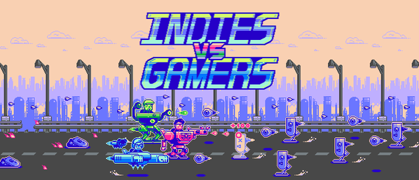 Indies VS Gamers Promotional Art